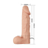 Ultra Female Strap-On Realistic Dildo For her 24cm