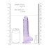Realistic Dildo with Balls - 8 / 21 cm