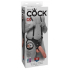 King Cock Strap-On Dildo Gigant z uprzężą 30cm