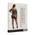 Duo Net Sleeved Mini Dress - Plus Size
