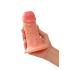 Realistic dildo Caliber 14/5 , PVC, flesh, length 14cm, diameter 5cm