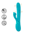 Fiore - G-Spot Air Wave Vibrating and Tapping Flared Clitoral Stimulator - Blue