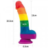 Prider Dildo 8.0\'\' Colorful