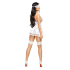Eve chemise with mask white