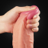 Realistyczne dildo z mocną przyssawką Dual Layered 25 cm Lovetoy