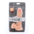 Dual Density Dildo 8inch Balls