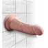 Dildo żylaste 3D z przyssawką 15 cm King Cock