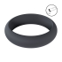 Wide O Silicone Cockring - XXL - 55mm - Black
