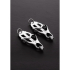 2 Squeezer Teaser Clover Nipple Clamps with Ring