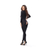 Seksowny bodystocking Misso suwakiem Silk Touch