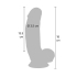 ToyJoy Get Real Silicone 18 cm Dildo