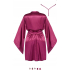 Samira peignoir burgundy