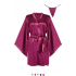 Samira peignoir burgundy