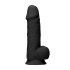 Silicone Dildo with Balls - 9 / 21,6 cm
