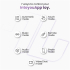 Tickly Nipple Clamps ith Vibration, Remote and Necklace with App