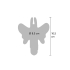 ToyJoy Finger Vibe Butterfly Pleaser Rechargeable