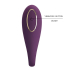 Pretty Love August mobile APP control Vibro Stimulator Purple \nUSB