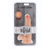 Dual Density Dildo 6 inch Balls