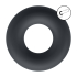 Liquid Silicone Cockring - S - Black
