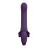 Satu - Pulse-Wave and Vibrating Strapless Strapon - Purple