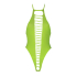 High-Cut Body - One Size - Neon Green
