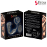 IBIZA - WIGGLE REMOTE CONTROLLED ROTATING ANAL PLUG WITH PERINEAL VIBRATION AND PENIS ENHANCING RINGS