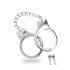 Taboom Bondage Essentials Silver Plated BDSM Handcuffs