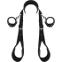 FETISH SUBMISSIVE - OPEN LEGS POSITION WITH NOPRENE LINING HANDCUFFS
