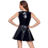 Vinyl Dress with Lace S