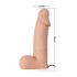 Ultra Female Strap-On Realistic Dildo For her 19.4cm