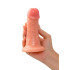 Realistic dildo Caliber 14/4 , PVC, flesh, length 14cm, diameter 4cm