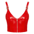 Vinyl Top Zip red L