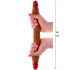 Silicone Foreskin D-Dong 40 cm