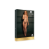 Ella - Elastic Mesh Thong with Sliders and Golden Details - One Size