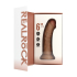 Vibrating Regular Curved Cock - 6 / 15,5 cm - Tan