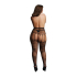 Crotchless Cut-Out Pantyhose - Plus Size