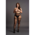 Crotchless Cut-Out Pantyhose - Plus Size
