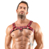 Men\'s Chest Harness red S-XL