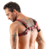 Men\'s Chest Harness red S-XL