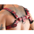 Men\'s Chest Harness red S-XL