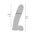 Dildo 10 inch with Balls