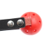 Ball Gag Breathable Black/Red