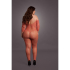 Lace Long-Sleeved Bodystocking - Queen Size