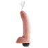 Tryskający wibrator King Cock 23cm ze spermą