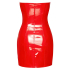 Vinyl Dress red S