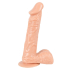 Dildo z przyssawką naturalnego wyglądu 22,5cm