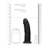 Silicone Dildo without Balls - 8 / 20 cm