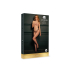 Aim© - Brief with Open Crotch and Buttock, Adjustable Slider and Golden Details - One Size