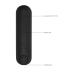 10 Speed Rechargeable Bullet - Black