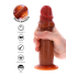 ToyJoy Get Real Silicone Foreskin Dong 19 cm